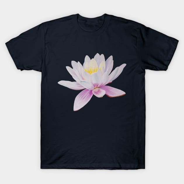 Transcend - water lily painting (no background) T-Shirt by EmilyBickell